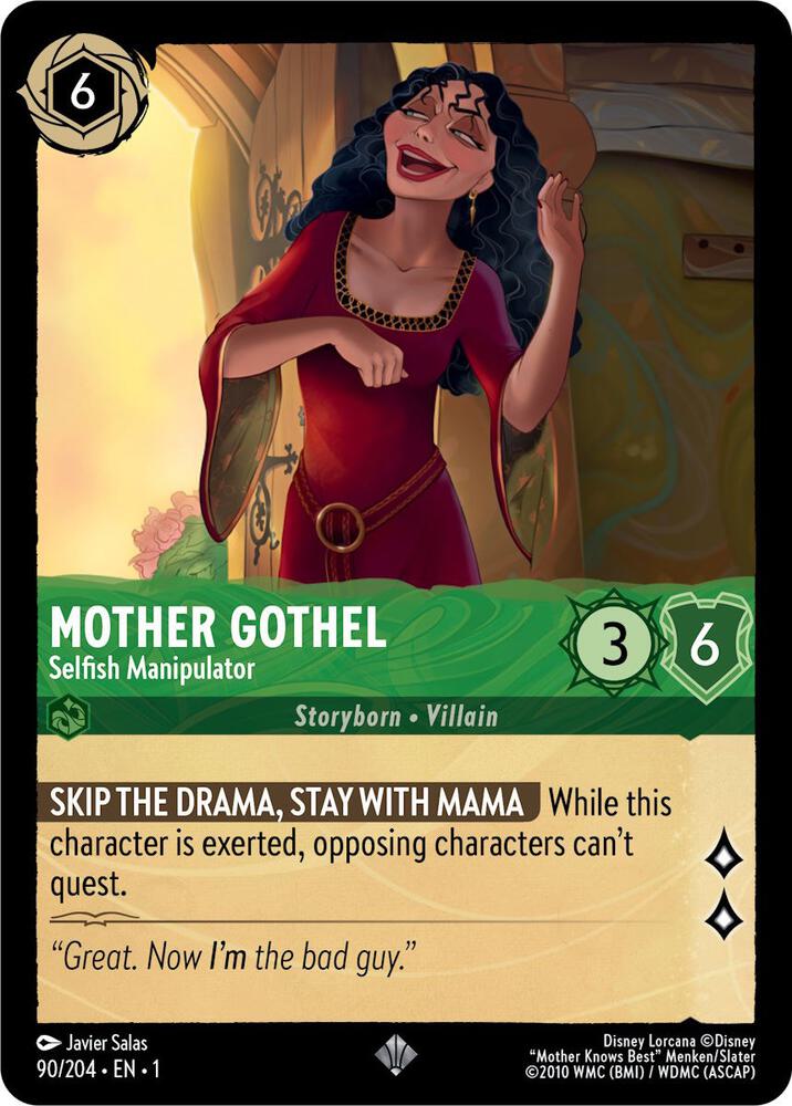 Lorcana - Mother Gothel - Selfish Manipulator - The First Chapter (1)