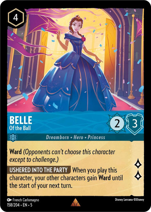 Lorcana - Belle - Of the Ball - Shimmering Skies (5)