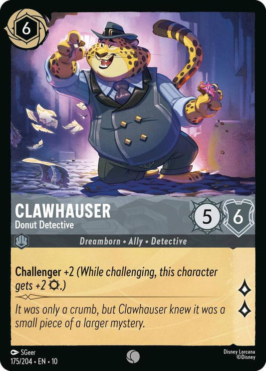 Lorcana - Clawhauser Donut Detective - Whispers in the Well (10)