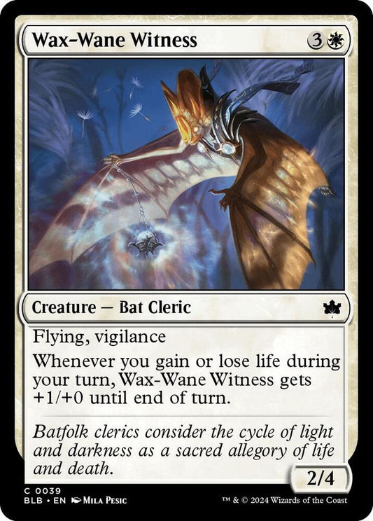 MTG - Wax-Wane Witness - Bloomburrow (BLB)