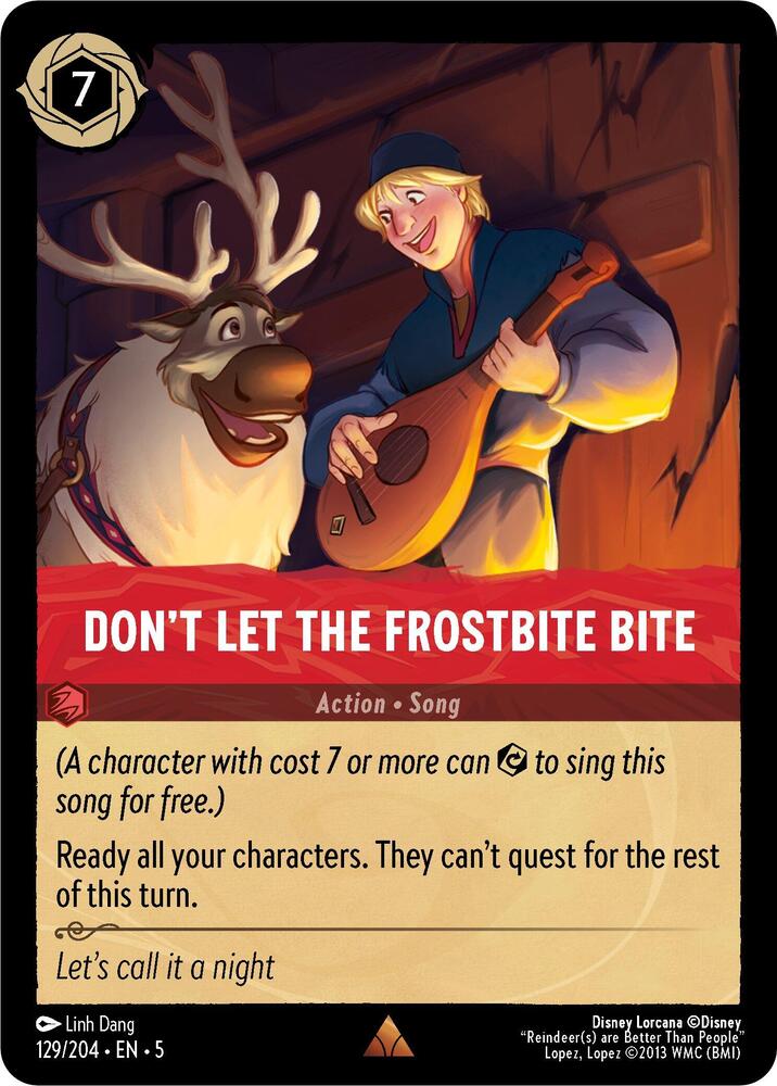 Lorcana - Don't Let the Frostbite Bite - Shimmering Skies (5)
