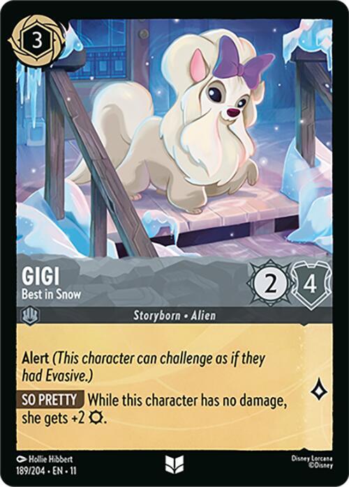 Lorcana - Gigi - Best in Snow - Winterspell (11)