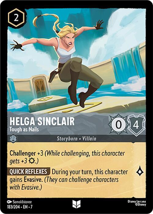 Lorcana - Helga Sinclair - Tough as Nails - Archazia's Island (7)