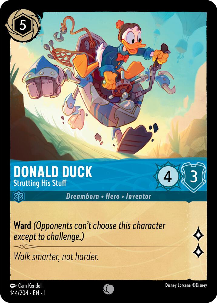Lorcana - Donald Duck - Strutting His Stuff - The First Chapter (1)