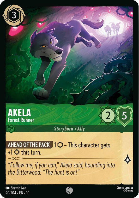 Lorcana - Akela Forest Runner - Whispers in the Well (10)