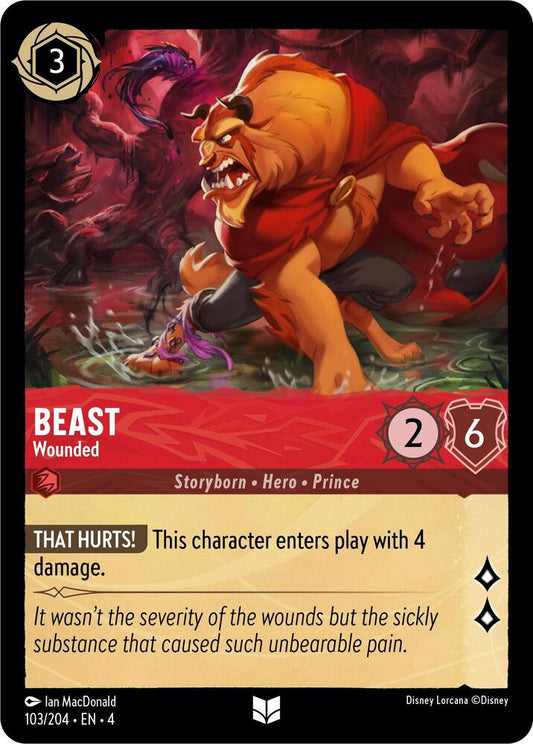 Lorcana - Beast - Wounded - Ursula's Return (4)
