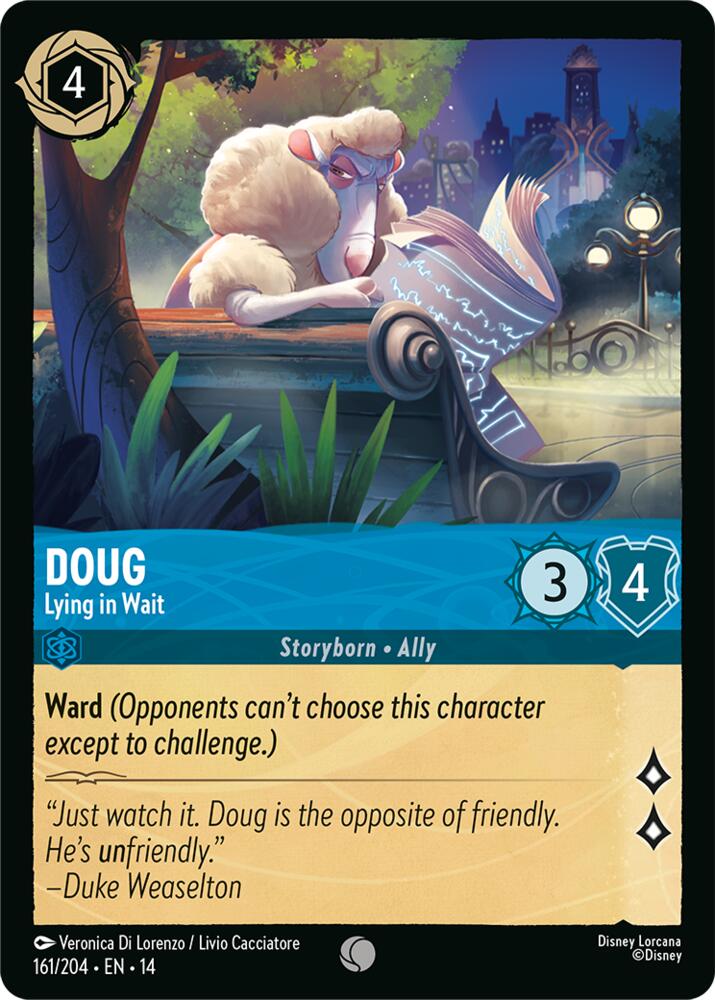 Lorcana - Doug - Lying in Wait - Hyperia City (14)