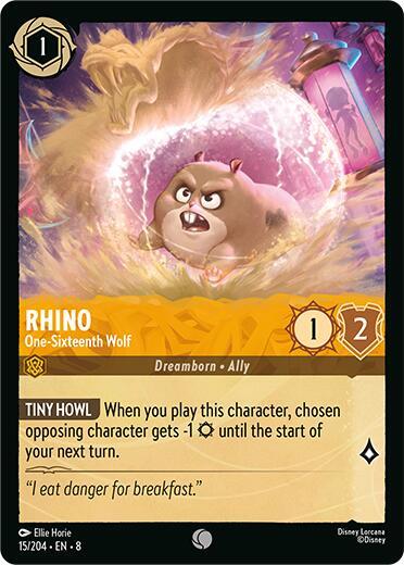 Lorcana - Rhino - One-Sixteenth Wolf - Reign of Jafar (8)