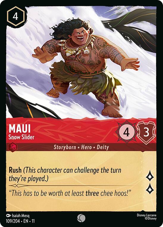 Lorcana - Maui - Snow Slider - Winterspell (11)