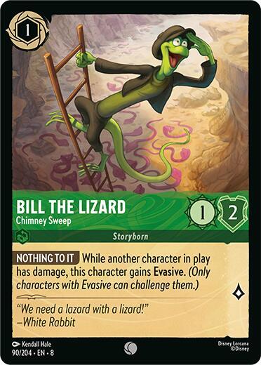 Lorcana - Bill the Lizard - Chimney Sweep - Reign of Jafar (8)