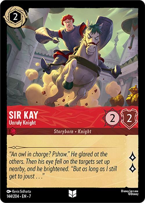 Lorcana - Sir Kay - Unruly Knight - Archazia's Island (7)