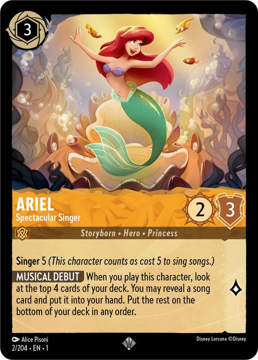 Lorcana - Ariel - Spectacular Singer - The First Chapter (1)