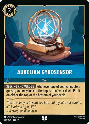 Lorcana - Aurelian Gyrosensor - Fabled (9)