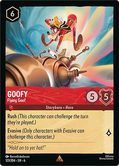 Lorcana - Goofy - Flying Goof - Azurite Sea (6)