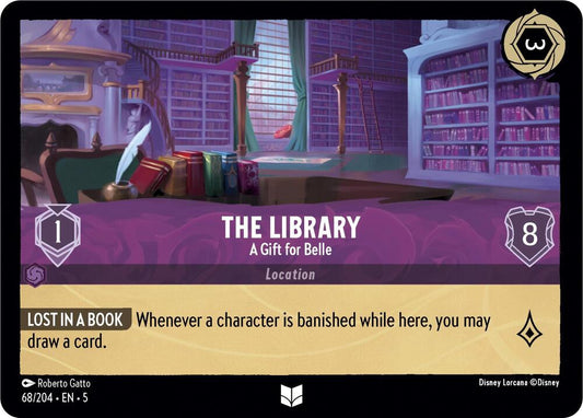 Lorcana - The Library - A Gift for Belle - Shimmering Skies (5)
