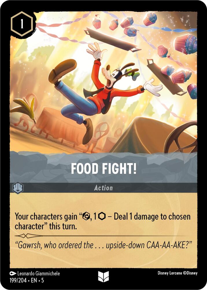 Lorcana - Food Fight! - Shimmering Skies (5)