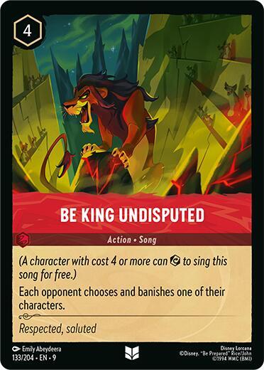 Lorcana - Be King Undisputed - Fabled (9)