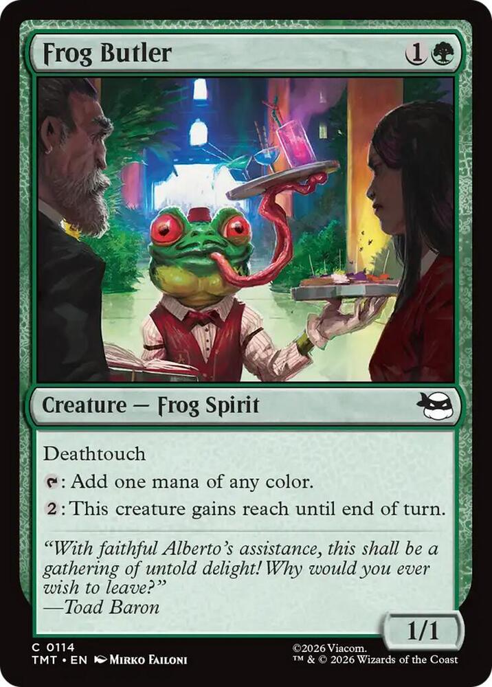 MTG - Frog Butler - Teenage Mutant Ninja Turtles (TMT)