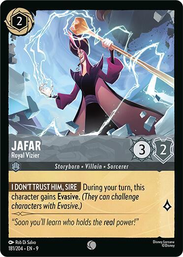 Lorcana - Jafar - Royal Vizier - Fabled (9)