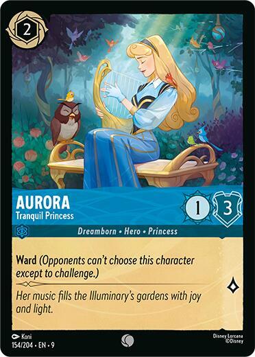 Lorcana - Aurora - Tranquil Princess - Fabled (9)