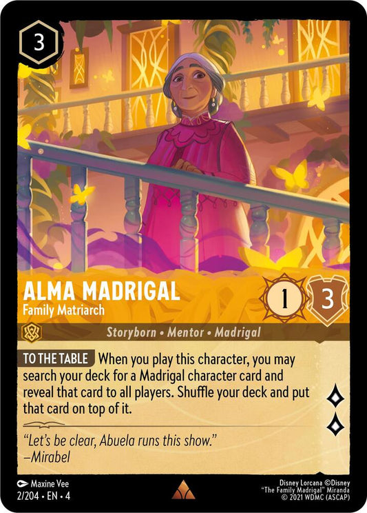 Lorcana - Alma Madrigal - Family Matriarch - Ursula's Return (4)