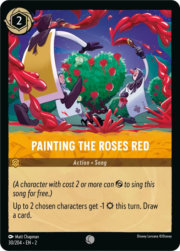 Lorcana - Painting the Roses Red - Rise of the Floodborn (2)