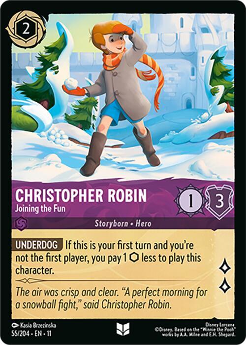 Lorcana - Christopher Robin - Joining the Fun - Winterspell (11)
Winterspell