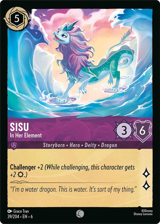 Lorcana - Sisu - In Her Element - Azurite Sea (6)