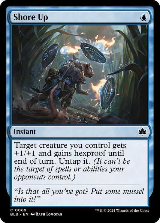 MTG - Shore Up - Bloomburrow (BLB) Foil