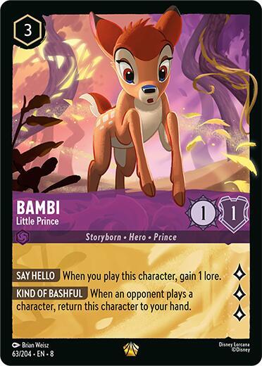 Lorcana - Bambi - Little Prince - Reign of Jafar (8)