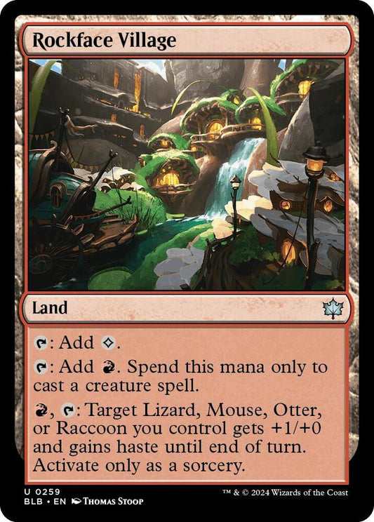 MTG - Rockface Village - Bloomburrow (BLB)