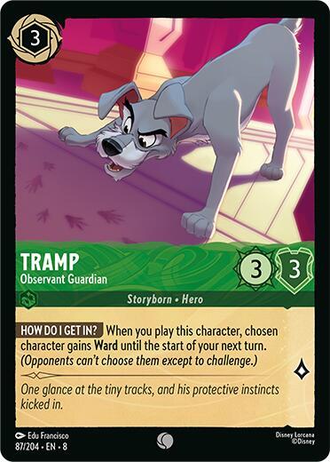 Lorcana - Tramp - Observant Guardian - Reign of Jafar (8)