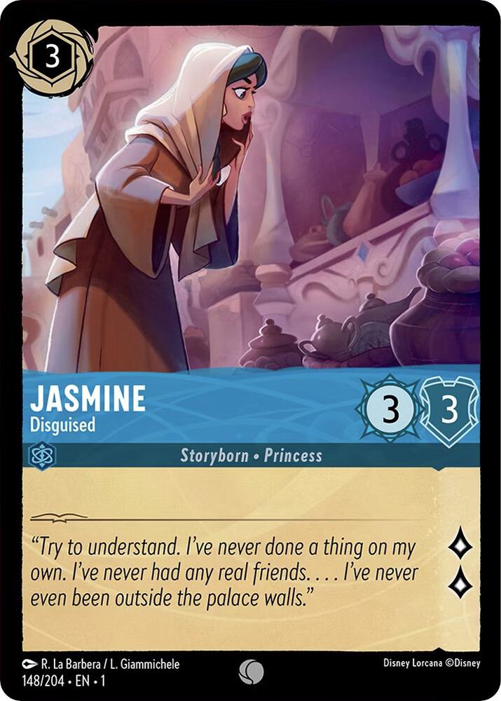 Lorcana - Jasmine - Disguised - The First Chapter (1)