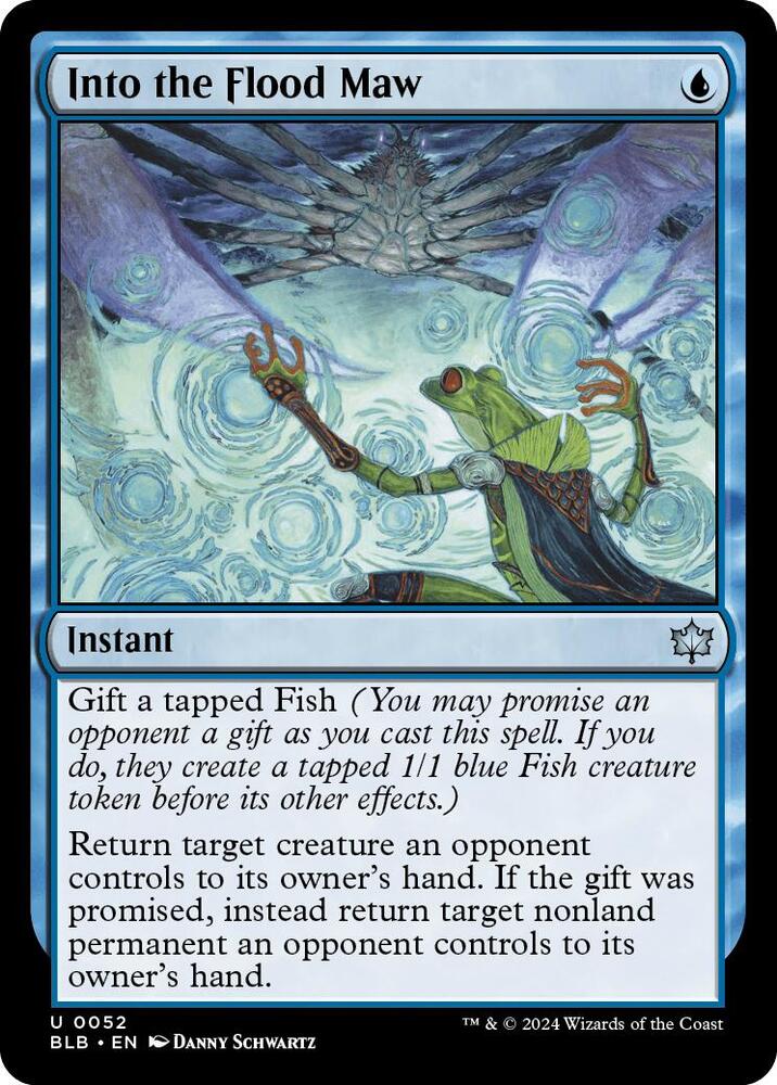 MTG - Into the Flood Maw - Bloomburrow (BLB)