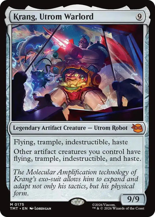 MTG - Krang, Utrom Warlord - Teenage Mutant Ninja Turtles (TMT)