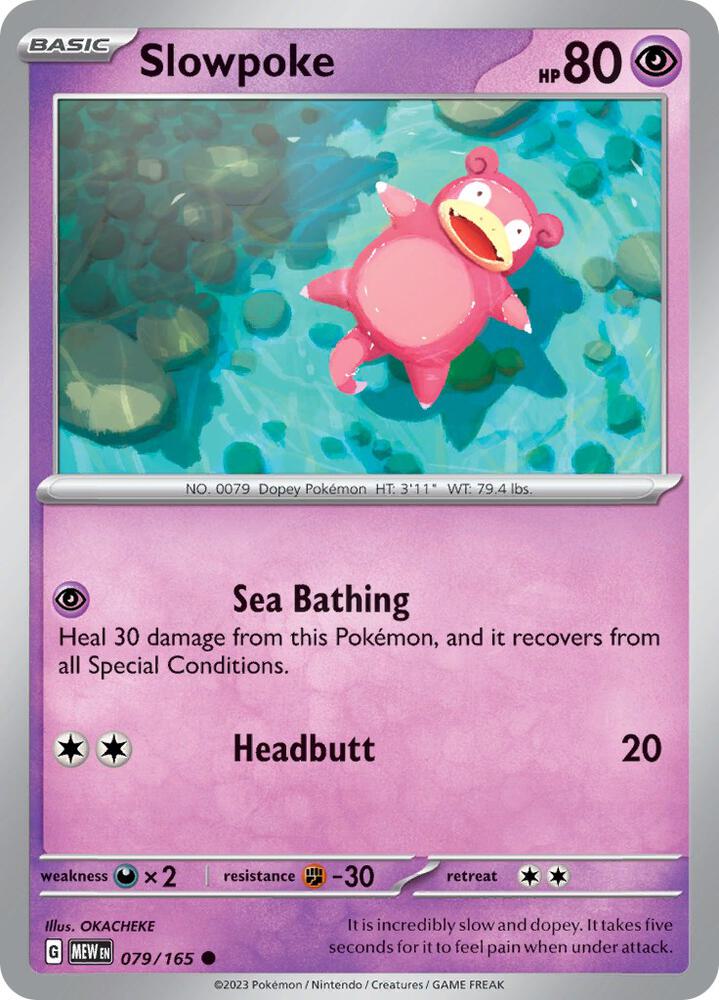 Pokemon - Slowpoke - SV: Scarlet & Violet 151 (MEW)