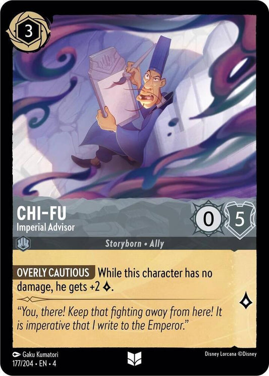 Lorcana - Chi-Fu - Imperial Advisor - Ursula's Return (4)