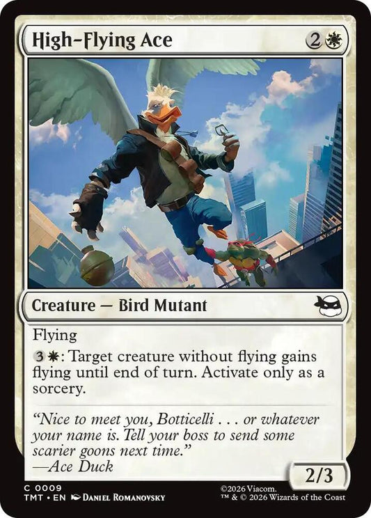 MTG - High-Flying Ace - Teenage Mutant Ninja Turtles (TMT)