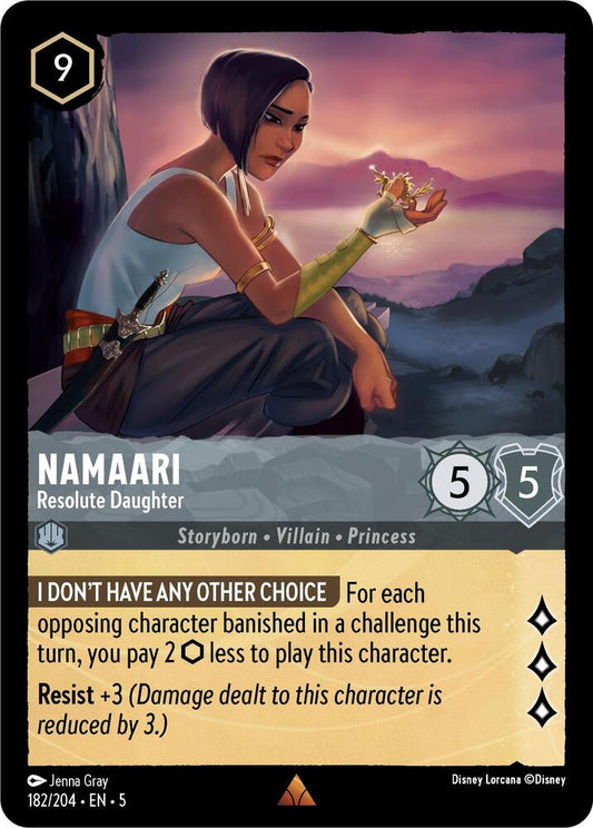 Lorcana - Namaari - Resolute Daughter - Shimmering Skies (5)