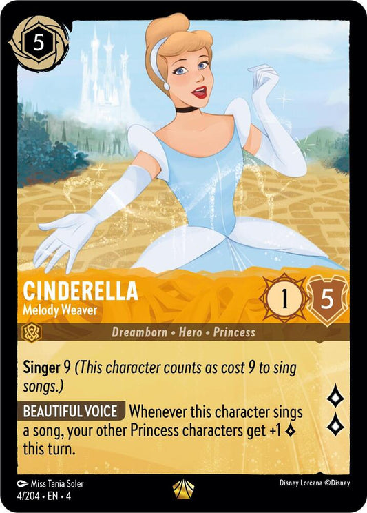 Lorcana - Cinderella - Melody Weaver - Ursula's Return (4)