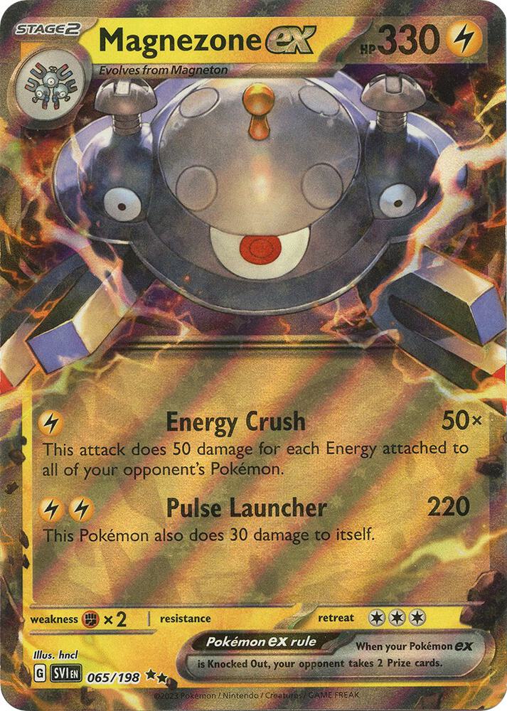 Pokemon - Magnezone ex - 065/198 - SV01: Scarlet & Violet Base Set (SVI)