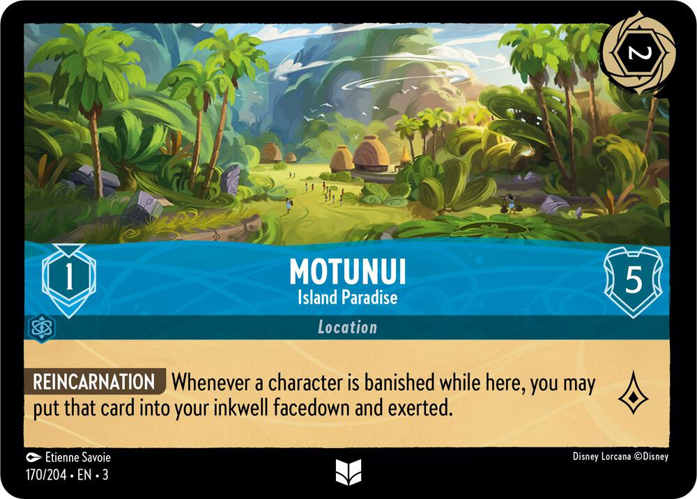 Lorcana - Motunui - Island Paradise - Into the Inklands (3)