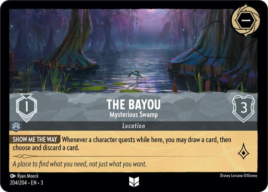Lorcana - The Bayou - Mysterious Swamp - Into the Inklands (3)