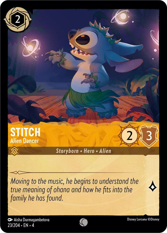 Lorcana - Stitch - Alien Dancer - Ursula's Return (4)