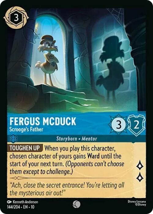 Lorcana - Fergus Mcduck Scrooge's Father - Whispers in the Well (10)