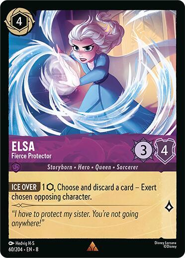 Lorcana - Elsa - Fierce Protector - Reign of Jafar (8) Cold Foil