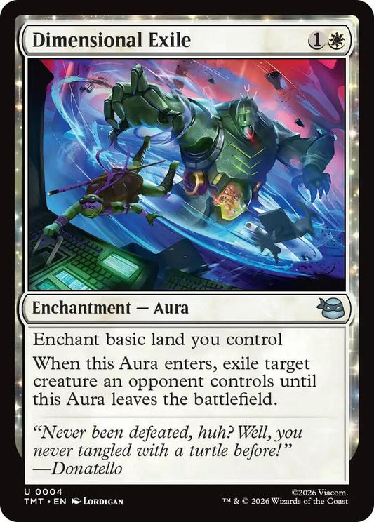 MTG - Dimensional Exile - Teenage Mutant Ninja Turtles (TMT)
