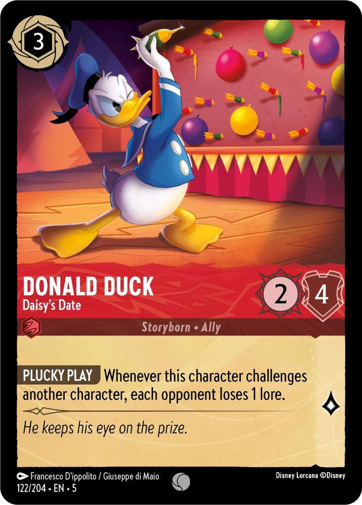 Lorcana - Donald Duck - Daisy's Date - Shimmering Skies (5)