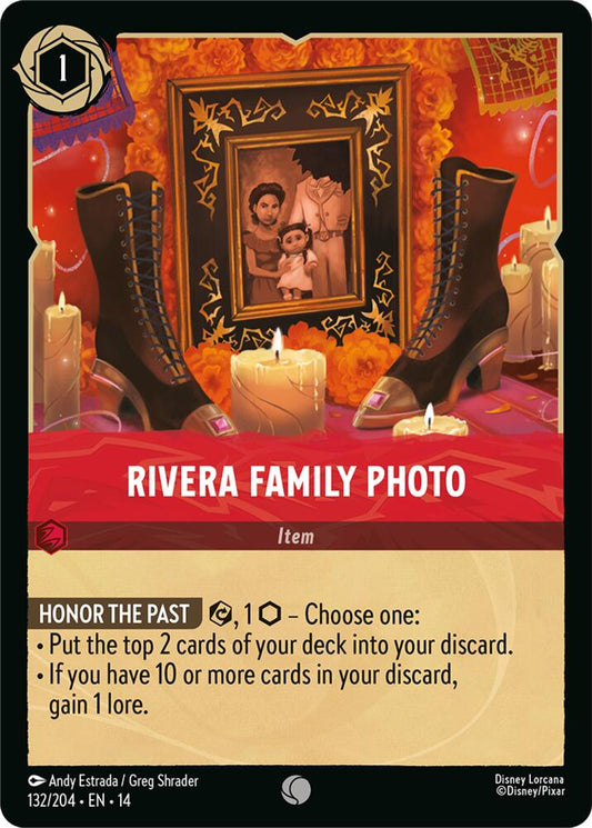 Lorcana - Rivera Family Photo - Hyperia City(14) Cold Foil