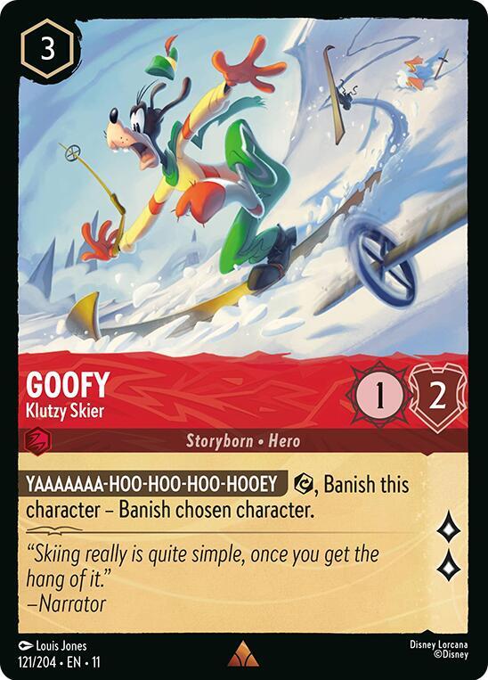 Lorcana - Goofy - Klutzy Skier - Winterspell (11)